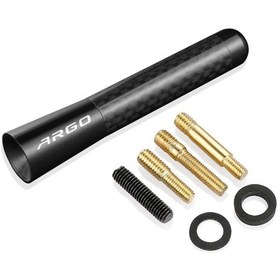 Resim Argo İçin-kırmızı-8 Cm Araba Çatı Radyo Anteni Fiat 500 Punto Panda Tipo Linea Bravo Freemont Seicento Argo Idea Abarth 