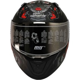 Resim Mts Pro Helmets M-801 Snake Full Face Motosiklet Kaskı Myth Grey 