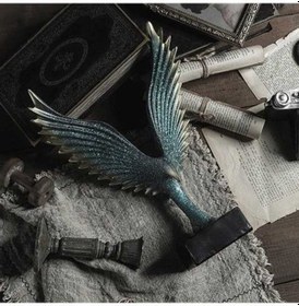 Resim Opulentliving Altın Kanatlı Dekoratif Aksesuar - Şık & Dayanıklı, Kullanışlı Ev Dekoru 