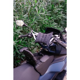 Resim HONDA PCX Motosiklet Çocuk Koltuğu, Siyah Deri, Kollu, 4-8 Yaş Arası, Emniyet Kemerli HEDİYELİ 