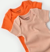 Resim BabyCosy Organik Modal 2 Li Kısa Kollu Badi 