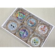 Resim Büro Ev Ofis Dekoru İçin Cam Tasarım Kül Tablası Dizayn Küllük 