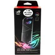 Resim ROG Strix Arion 1TB M.2 NVMe Harici SSD TASINABILIR DISK USB 3.2 Gen2 Type-C Asus