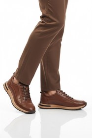 Resim WALKWAY Taba Hakiki Deri Erkek Sneaker 2636 M 