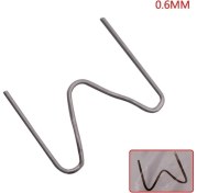 Resim Mingjin Shop 1 0 6mm Dış Stil Dalga Onarım Zımba Araba Aletleri Kaynak Çivisi Araba Tamponu Için Plastik Kaynakçı Önceden Kesilmiş Gümüş Kaynak Çivisi (Yurt Dışından) 