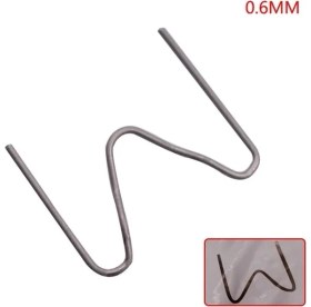 Resim Mingjin Shop 1 0 6mm Dış Stil Dalga Onarım Zımba Araba Aletleri Kaynak Çivisi Araba Tamponu Için Plastik Kaynakçı Önceden Kesilmiş Gümüş Kaynak Çivisi (Yurt Dışından) 