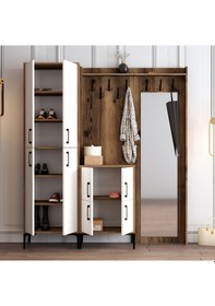 Resim Variant Variant Berlin Abc Portmanto Ceviz/Beyaz 