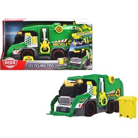 Resim Dickie Geri Dönüşüm Kamyonu, Sesli ve Işıklı, Motorlu Kaldırma İşlevli, 39cm - 3+ Yaş 
