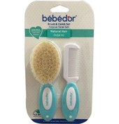 Resim Bebedor B-573 Doğal Kıl Fırça Tarak Seti 