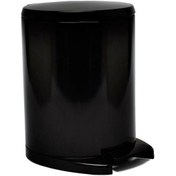 Resim Primanova Cigo Pedallı Çöp Kovası 6Lt Siyah M-E41-06-06 Siyah 