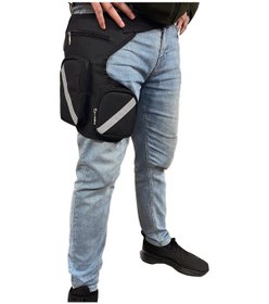 Resim Motosiklet Reflektörlü 3 Bölmeli Çanta Bel Bacak Bağlamalı AL3253 