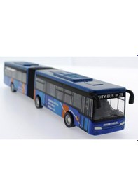 Resim Çek Bırak Mavi Metal Körüklü Otobüs 632-31 