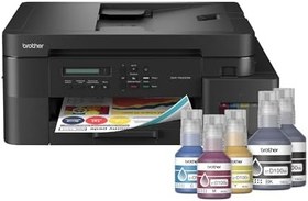 Resim Brother InkBenefit Tank DCP-T830DW 3'ü 1 arada çok fonksiyonlu yazıcı renkli mürekkep püskürtmeli yazıcı | WLAN, dublex, ADF | aşırı yüksek menzilli mürekkep seti dahil 
