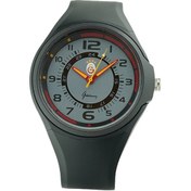 Resim Galatasaray Lisanslı Siyah Silikon Kordonlu Kol Saati 121 