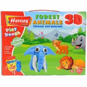 Resim Nessiworld ERN-571 Heroes 3D Orman Hayvanları Seti - Eren Eğitici Oyuncak 