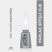 Resim Flormar Nail Enamel Yoğun Pigmentli Oje 458 Princess Castle 