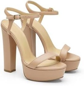 Resim Jabotter Dasha Deri 14 Cm Platform Topuklu Ayakkabı 