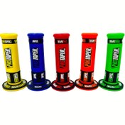 Resim ATV Kolu Tutucuları - Renkli, Dayanıklı Kauçuk, Kolay Kurulum, Teri Dirençli, Off-Road, Sokak Bisikletleri ve Yarış Araçları İçin. 2.2cm/2.4cm Evrensel Modelleri, ATV Kolu Tutucu 