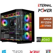 Resim ETERNAL POWER RYZEN 7 5700X 32G DDR4 1TB M.2 RTX4060 A520 A650W 