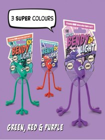 Resim İF Süper Eğilebilen Kitap Okuma Lambası - Kırmızı 