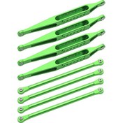 Resim Geekyou Losi 1/8 Lmt 4wd Monster Kamyon İçin Metal Üst Ve Alt Şasi Bağlantı Seti - Yeşil 