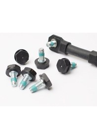 Resim M10x22 Kauçuk Kaplı Akü Kutup Başı Civatası 