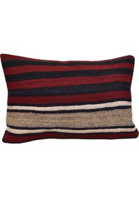 Resim Zehra Abla Halı Yeni El Dokuma Dekoratif Kilim Kırlent Yastık Kılıfı 6672 Çok Renkli 