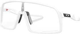 Resim Oakley Sutro Bisiklet Güneş Gözlüğü Matte White Clear Photochromic 
