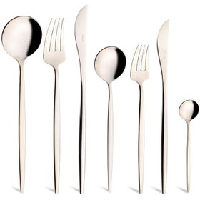 Resim JUMBO 9000 84 PARÇA 12 KİŞİLİK ÇATAL KAŞIK BIÇAK SETİ 