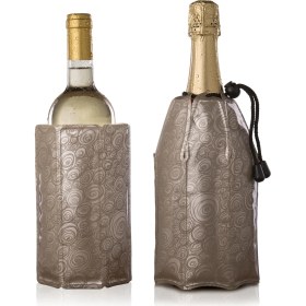 Resim Vacu Vin Aktif Şarap & Şampanya Soğutucu, Platin 