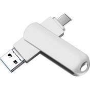 Resim GZPLZ 64GB 3'ü 1 Arada Döner Metal U-Disk (Yurt Dışından) 