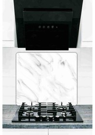 Resim Model 22 Cam Ocak Koruyucu ve Cam Kesme Tahtası 50 CM X 56 CM Tek 