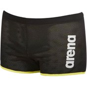 Resim Arena Unısex Ağırlık Mayosu Siyah Square Cut Drag Suit 1E36650 