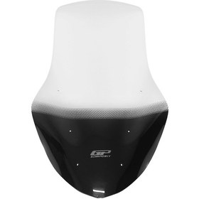 Resim GP Kompozit Yamaha NMAX 125 / 155 2015-2020 Uyumlu Baskılı Ön Tur Camı Şeffaf 72 cm 