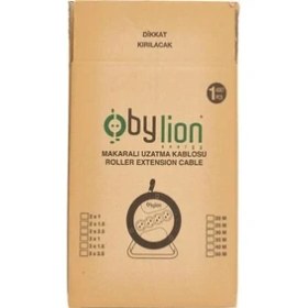 Resim Bylion Seyyar Makaralı Uzatma Kablosu 50 m 3 x 2,5 