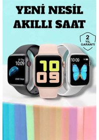 Resim Akıllı Saat Arama Cevaplayan Dokunmatik Ekran Bleutooth Bağlantılı 