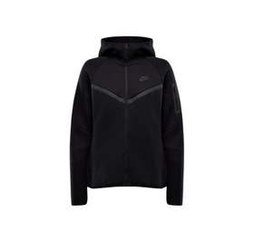 Resim Nike Sportswear Tech Fleece Windrunner Kadın Ceket Siyah 