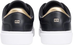 Resim Leather Patent Kadın Platform Topuklu Sneaker 