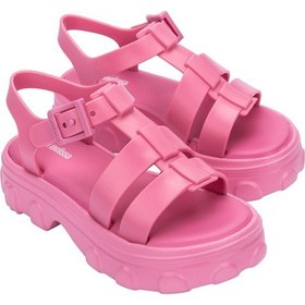 Resim Mini Melissa Ella Infantil Preto Kız Çocuk Sandalet Pembe 36442 