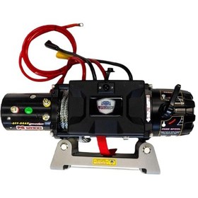 Resim Spechton 12v Elektrikli Vinç Çekici 3.7 Kw Çelik Halat 5500 KG 