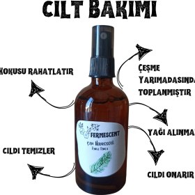 Resim Fermescent Çam Suyu - Hidrosolü - - Organik Yağı Alınmamış - 100 ml 
