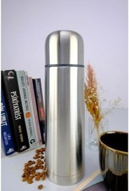 Resim Digithome Çift Katmanlı Paslanmaz Çelik Termos Bardak 750 Ml Gri - 05359 C1-1-154 