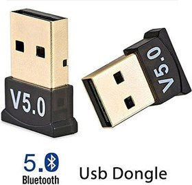 Resim Coverzone Mini v5.0 USB Bluetooth Dongle 5.0 Bluetooth Adaptör ENT 