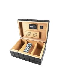 Resim Humidor 125's Colibri Heritage Cigarspa Elk.nemlendiricili Puro Kutusu Siyah 