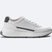 Resim Avva Erkek Beyaz Parçalı Esnek Taban Sneaker Ayakkabı A31y8024 