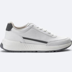 Resim Avva Erkek Beyaz Parçalı Esnek Taban Sneaker Ayakkabı A31y8024 