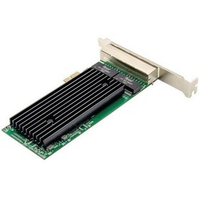 Resim Open Smart 4 Port Intel 82575eb-t4 1gbe Pcıe X1 Ethernet Kart - Ops7291nt 