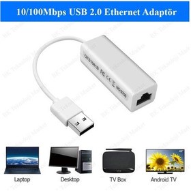 Resim Lan Ağ Adaptörü USB to RJ45 Ethernet Çevirici Kablo 