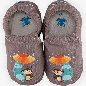Resim HOPFRÖG Umbrella Flower Hyper Sıcak Gri Barefoot Akıllı Patik 