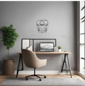 Resim Duvar Dekoru Hediyelik Ağlayan Rahibe Crying Nun Metal Duvar Tablosu Soyut 